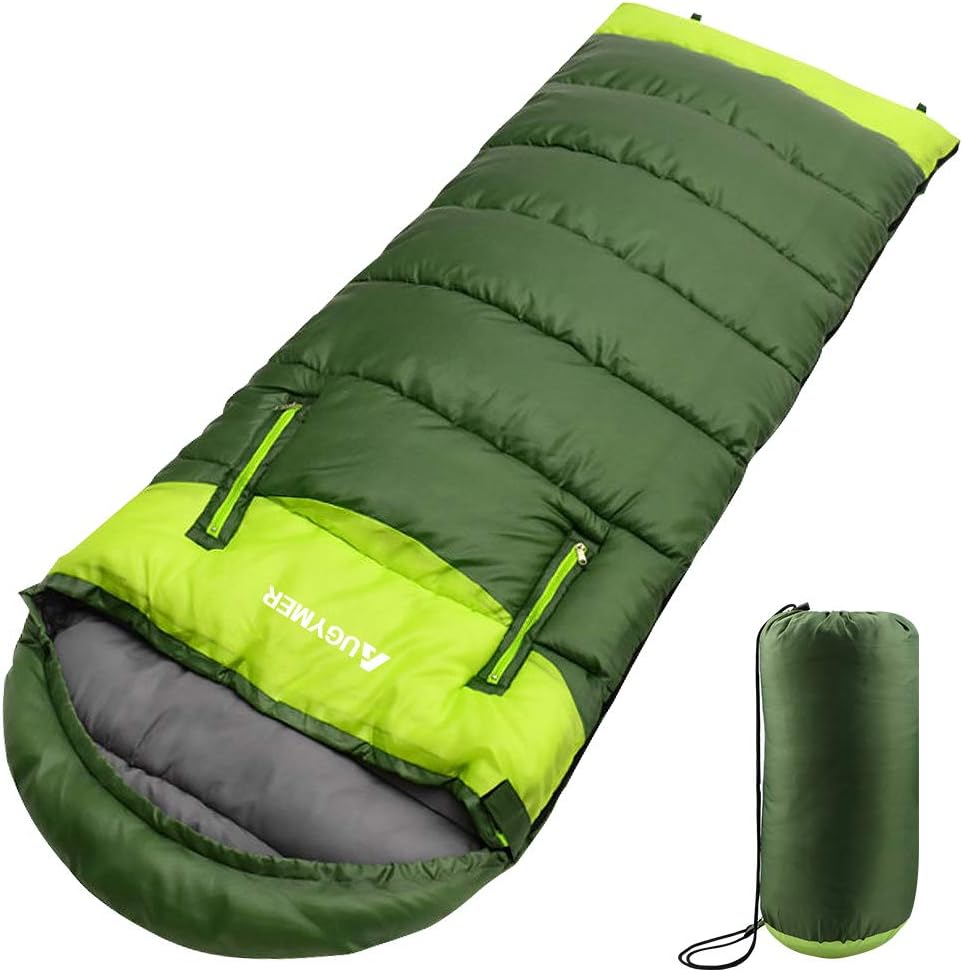 Amazon Augymer シュラフ 寝袋 封筒型 最新型手が出せる可能 最低使用温度 5 1 35kg 2cm 1人用 丸洗いできる 連結可能 防水 コンパクト 収納便利 抗菌仕様 地震 避難緊急用 防災グッズ アウトドア スリーピングバック 耐寒 冬春夏秋用 軽量 車中泊 キャンプ 登山 Amazon Augymer シュラフ 寝袋 封筒型 最新型手が出せる可能 最低使用温度 5 1 35kg 2cm 1人用 丸洗いできる 連結可能 防水 コンパクト 収納便利 抗菌仕様 地震 避難緊急用 防災グッズ アウトドア スリーピングバック 耐寒 冬春夏秋用 軽量 車中泊 キャンプ 登山