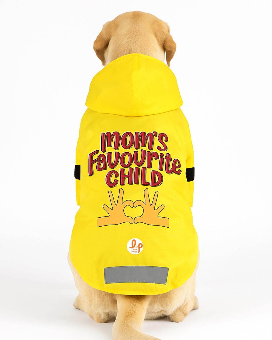 Lana Paws Polyester Yellow Dog Raincoat for Extra Large Dogs, Labradors, Golden Retrievers, German Shepherd, Rottweiler & Similar, 1 Count-image-20