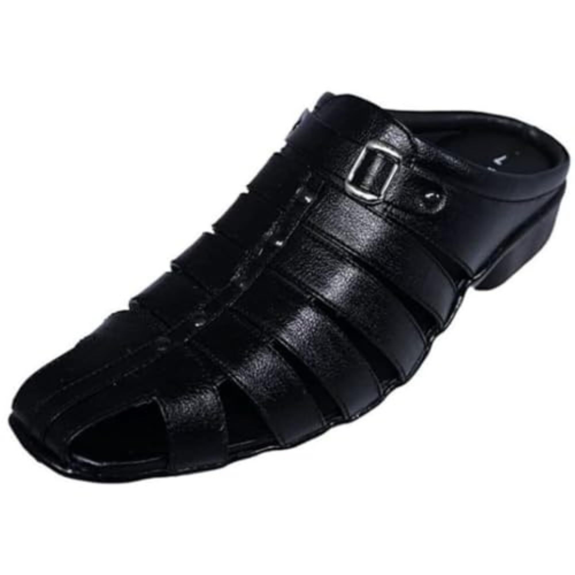 RAGE GAZE Mens Fashion Sandals - Comfortable Fisherman, Premium PU Padding, Synthetic Leather, Closed-Toe Summer Outdoor Sandals, Black - Stylish and Durable Footwear (B0D8PX7D16) Amazon Price History, Amazon Price Tracker