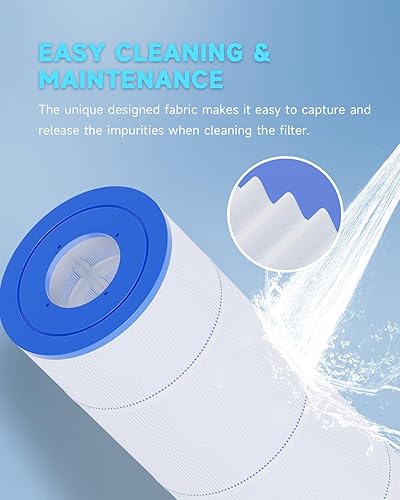 Miniatura 8 de AQUALTRA Cartuchos de filtro de piscina compatibles con CCP520, PCC130, R173578, Ultral-A7, C-7472, FC-1978, 817-0131, 178585, 130 pies cuadrados,