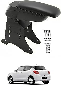Auto Addict Car Centre Console Armrest Black For Maruti Suzuki Fronx