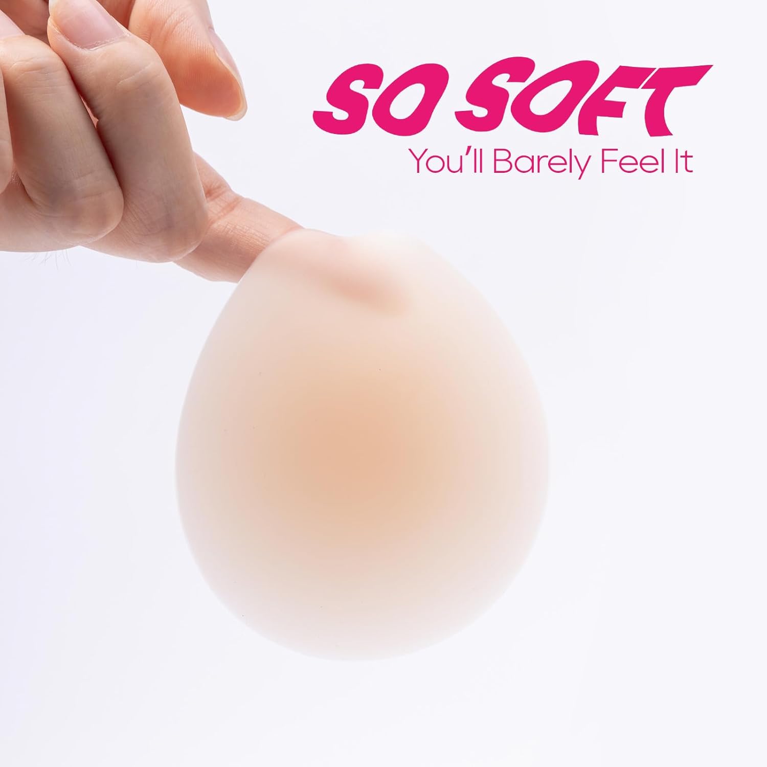 Nipple Covers for Women, Non-Adhesive Medical-grade Silicone Reusable Pasties, Sticks with Warmth, Stays Put - Image 7