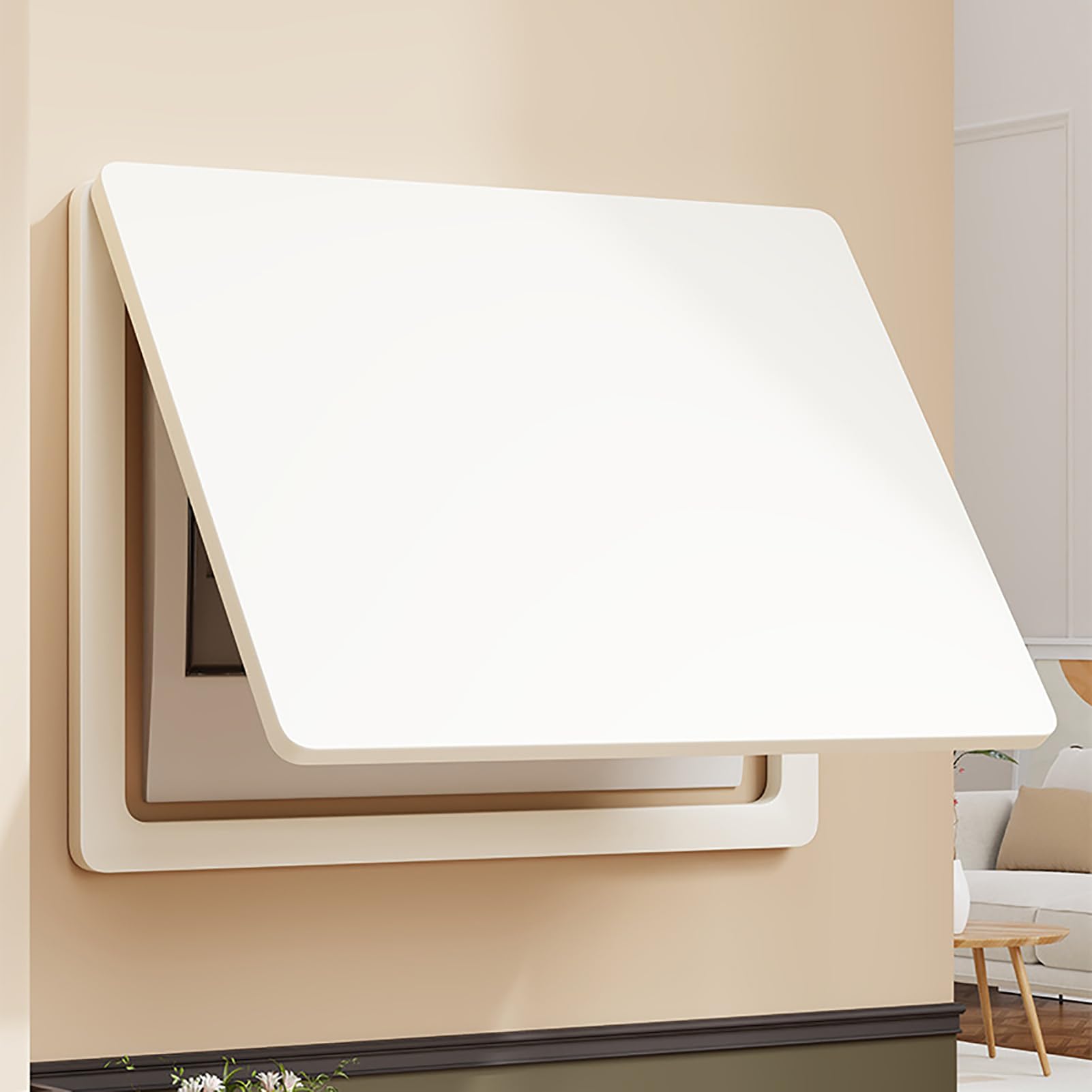 GAOXIAO Coperchio Decorativo for Quadro Elettrico, Copertura for Contatore di Luce Interno, Scatola di Distribuzione Contatore Flip Nascondi Decorazione Domestica Box A 40x30cm