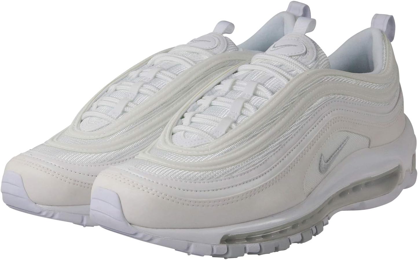 nike air max 97 trainers white white pure platinum f