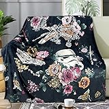 Space Movie Blanket 40'x50' Classic Throw Blanket Super Soft Warm Cozy Flannel Air Conditioning Blanket for Kids Adult Sofa Bedroom Living Room Decor All Season
