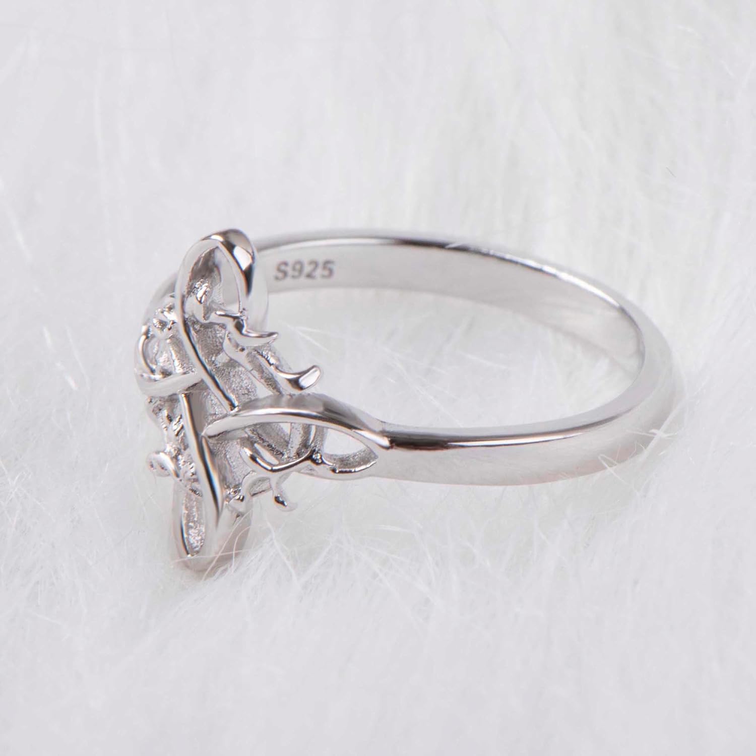 Witches Knot Ring Nudo De Bruja Jewelry Original Tetragrammaton Amuleto de Proteccion 925 Sterling Silver Wicca Moon Irish Celtic Ring Jewelry Gift for Women - Image 6