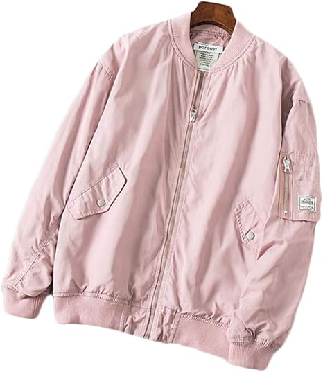 Amazon フッカツ ブルゾン レディースファッション Ma 1 ジャケット アウター 防風 ミリタリー フライトジャケット 春秋冬 無地 防寒 カジュアル アウター 男女兼用 コート ジャケット 通販