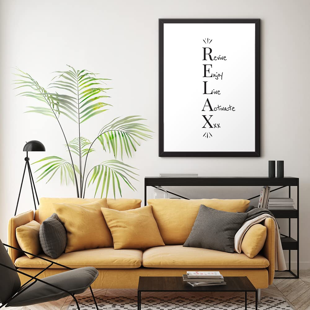 tabloshop Relax Çerçeveli Poster Tablo 50 x 70