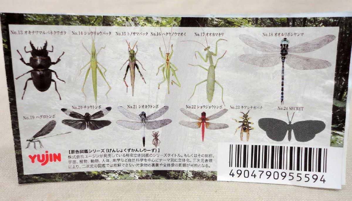 Amazon.co.jp: 原色日本昆虫図鑑 II ハグロトンボ 未開封 ユージン