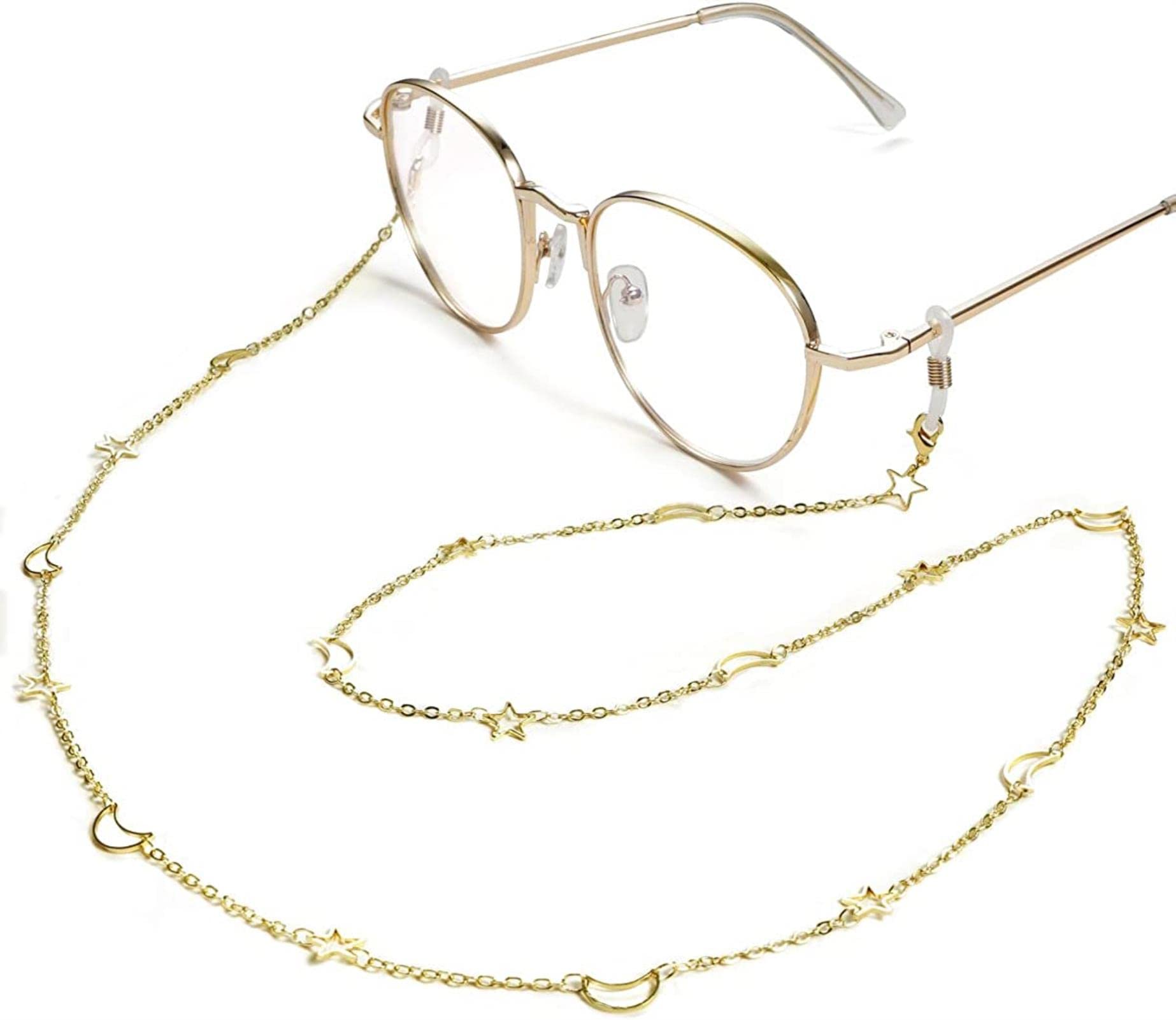 Chaînes pour Lunettes de Vue et de Soleil avec Cordon pour Lunettes de Lecture pour Femmes