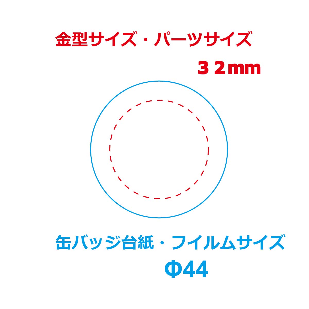 Amazon | 缶 バッジ マシン 用 台紙 カッター バッジサイズ