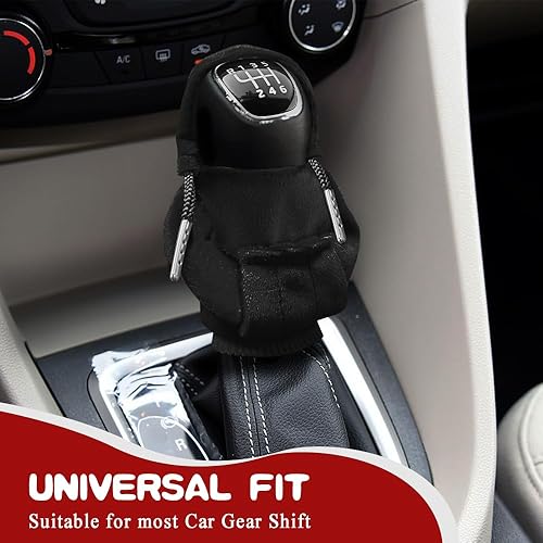 Miniatura 3 de Funda para palanca de cambios de automóvil, funda para palanca de cambios de automóvil, funda con capucha para palanca de cambios de automóvil,