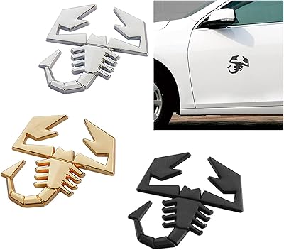 改良3穴版 希少 アバルト ドア スピーカー カバー 2枚セット