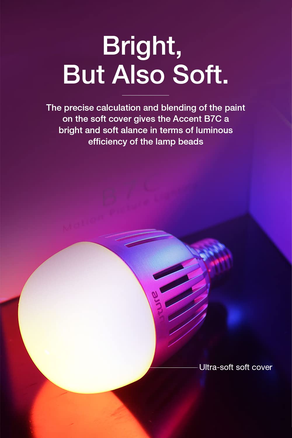 Đèn Aputure B7C 7W RGBWW Bulb | Việt Nam