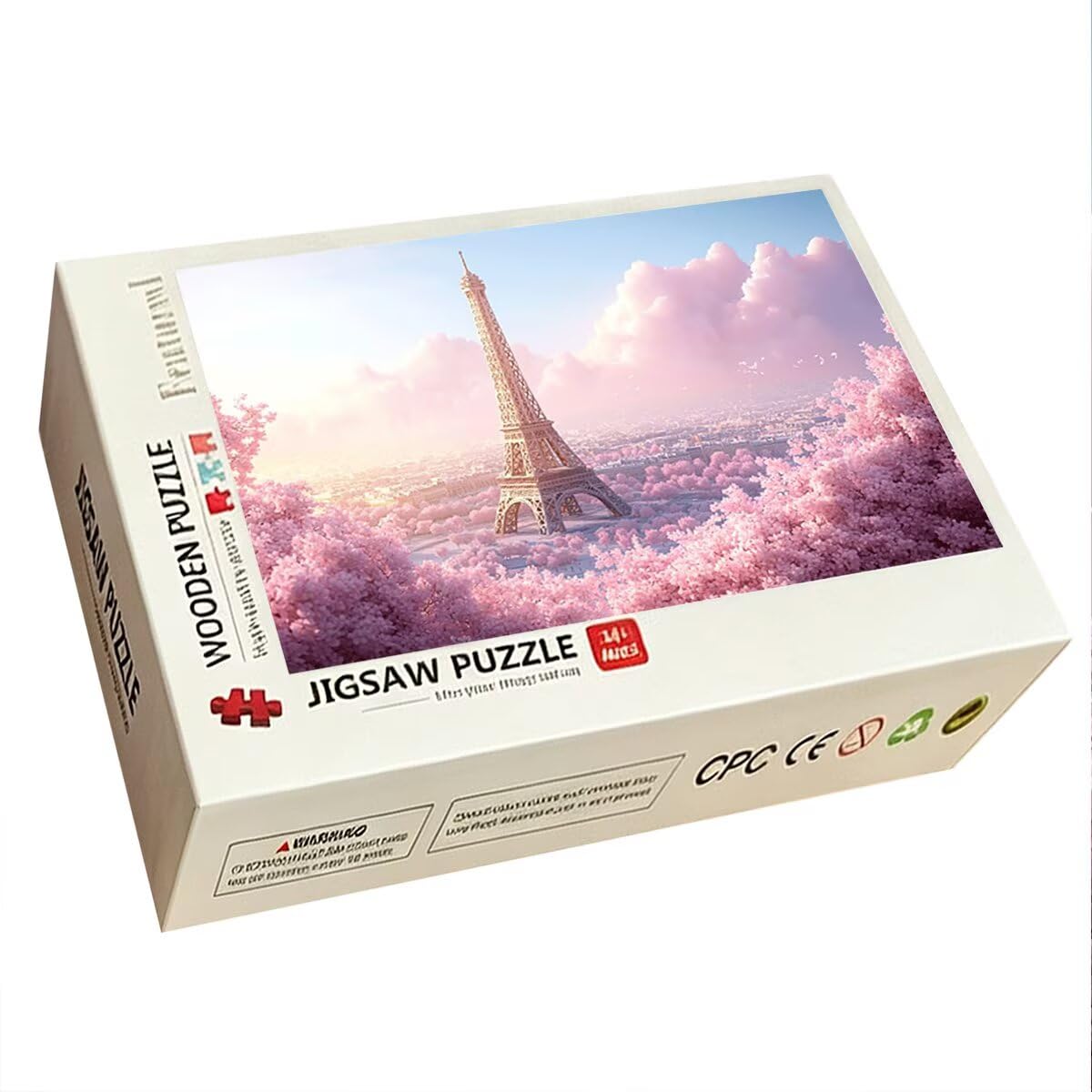 Puzzle Paryż, Puzzle 1500 elementów dla dorosłych, prezent dla kobiety i