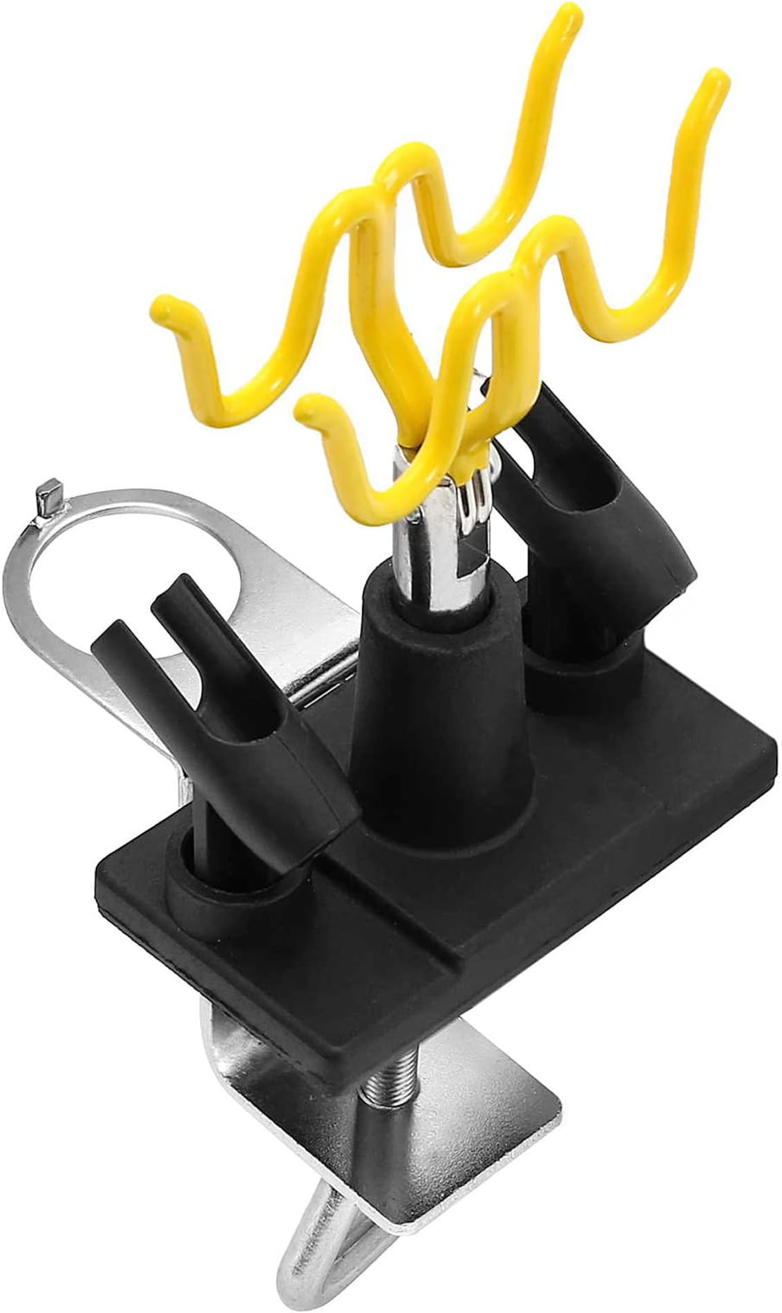 PointZero Clamp-on Stand Table-mount Four Airbrush Holder Station