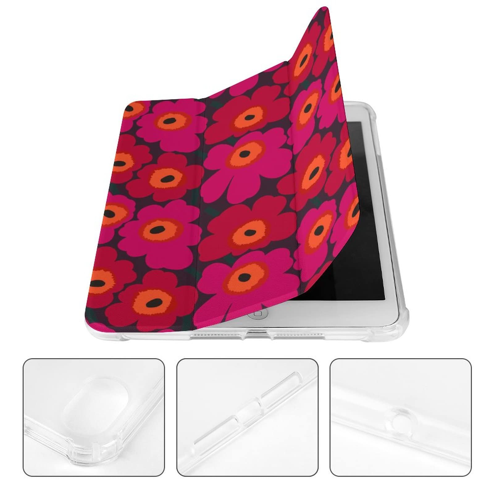 Amazon.co.jp: 【iPad Mini6 ケース】 マリメッコ 花柄 iPad Mini4/5/6