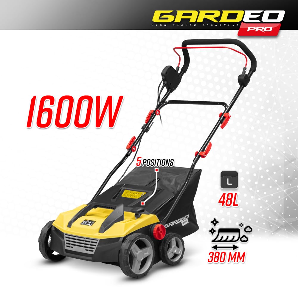 Zamiatarka do trawy syntetycznej 1600 W - 38 cm