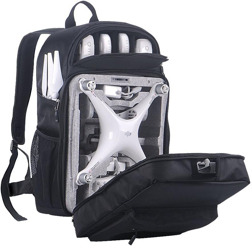 Phantom 4 Backpack for DJI Phantom 4/4 Pro (Original Styrofoam Case, Phantom 4 Battery, Propellers NOT Included)