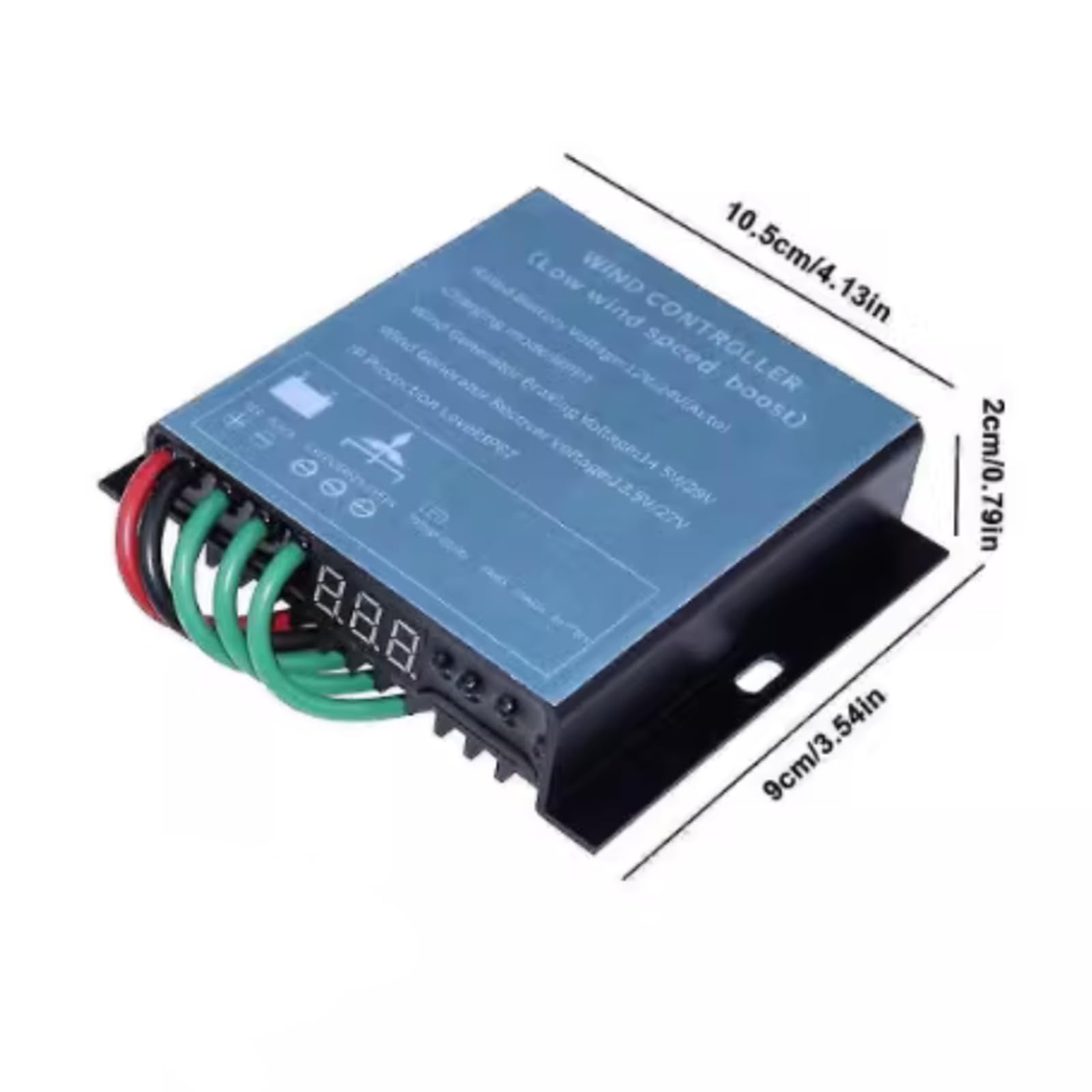 Regolatore Generatore di Mini Turbina Eolica 8000W 12v 24V 48V IP67 Controllore a Bassa Tensione con Indicatore LED Digitale Controller di Carica MPPT per Turbina Eolica,220V