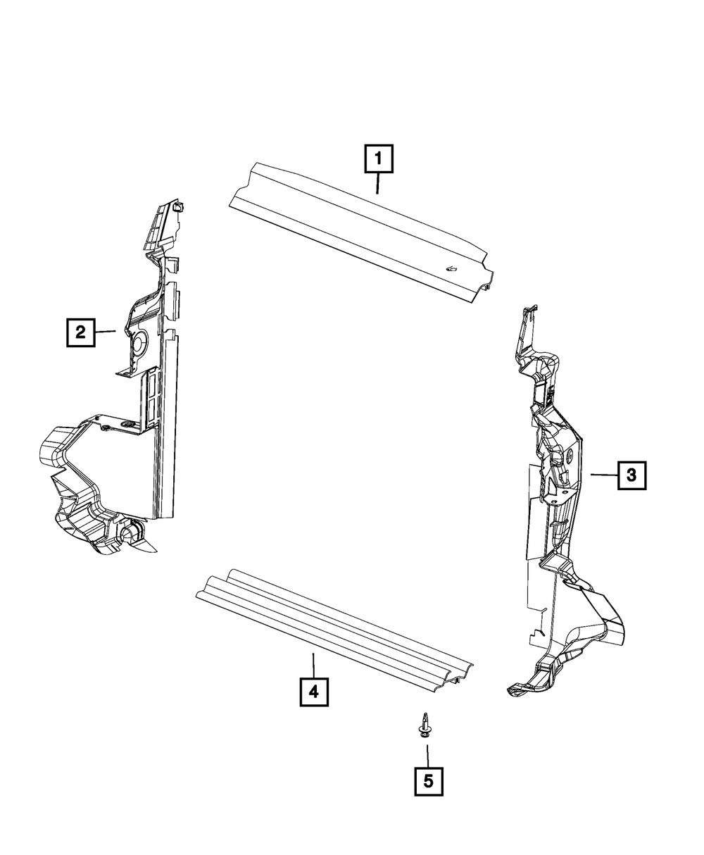 Genuine Mopar Retainer - 6502871