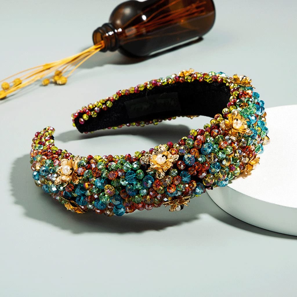 Diadema de Piedras Preciosas Brillantes para mujerA