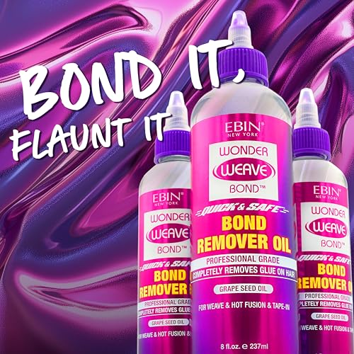 Wonder Weave Bond Bond Remover Oil - Clear 8 fl.oz(237ML) - Image 6