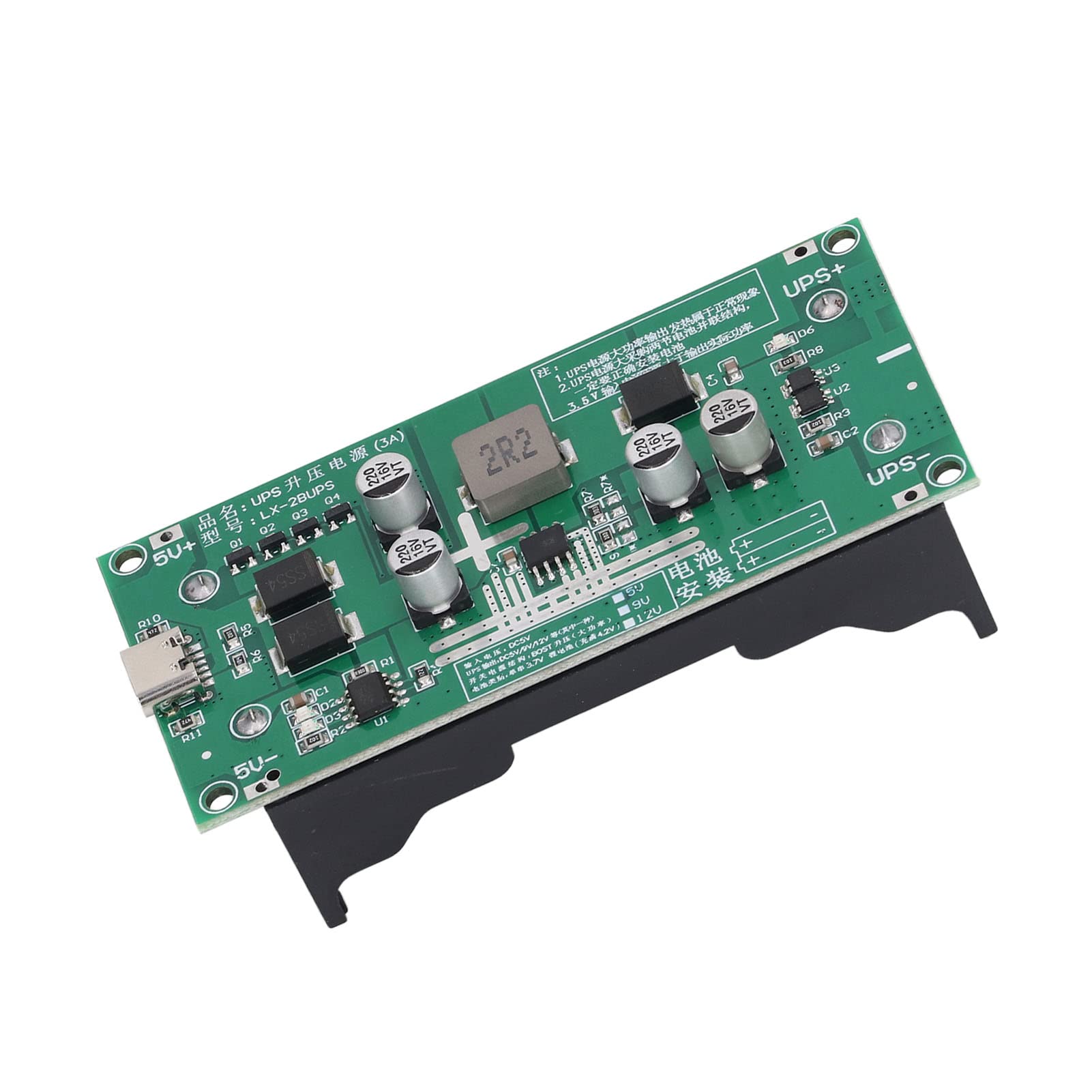 Fafeicy High Power UPS Battery Boost Charging Module Step Up Charger Board for 18650 Lithium Battery (12V)-image-30