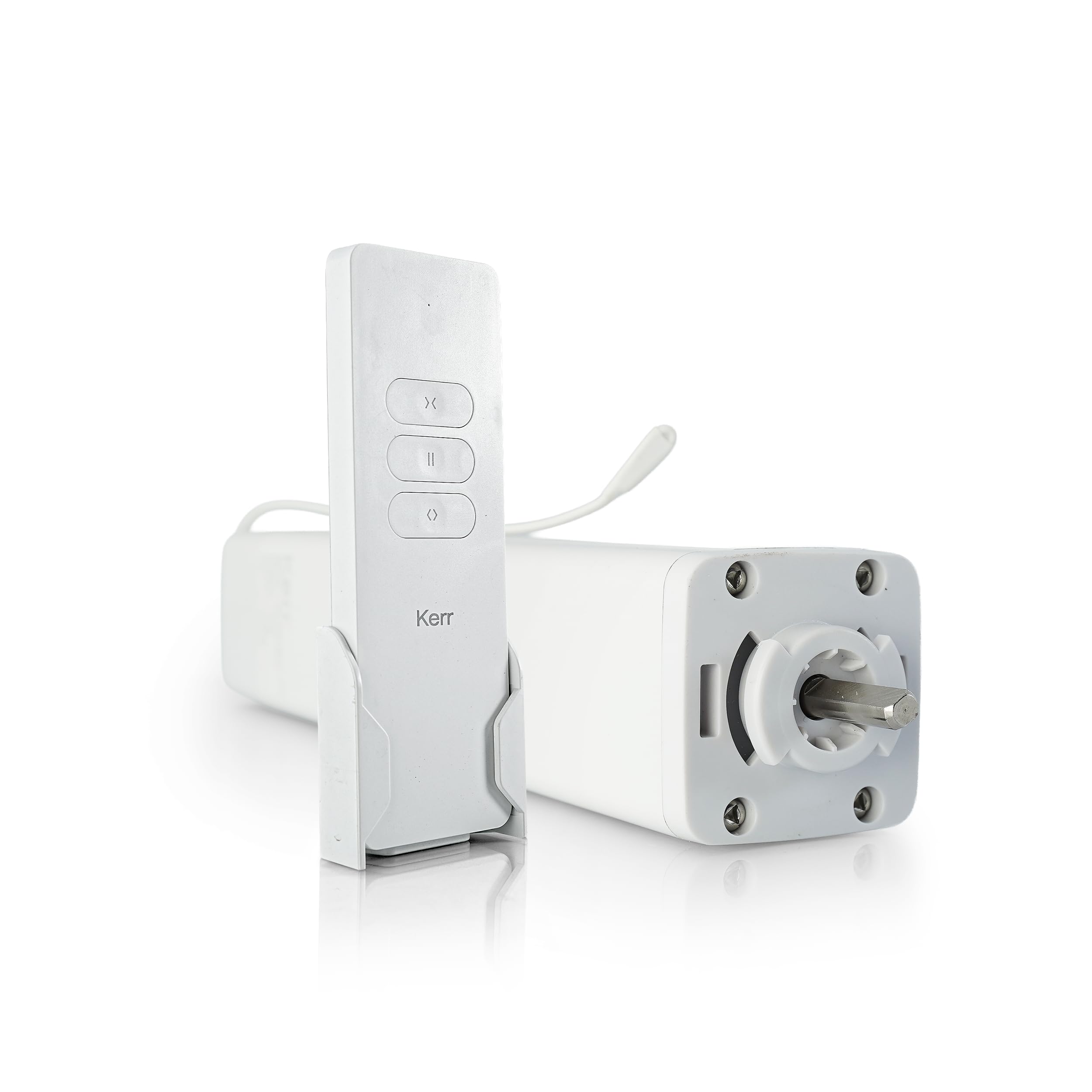 Kerr Smart Motorised Curtain Motor, Tuya Zigbee, Supports One Touch, Remote, APP & Voice Control, Compatible with Alexa and Google Home, White-picture-11