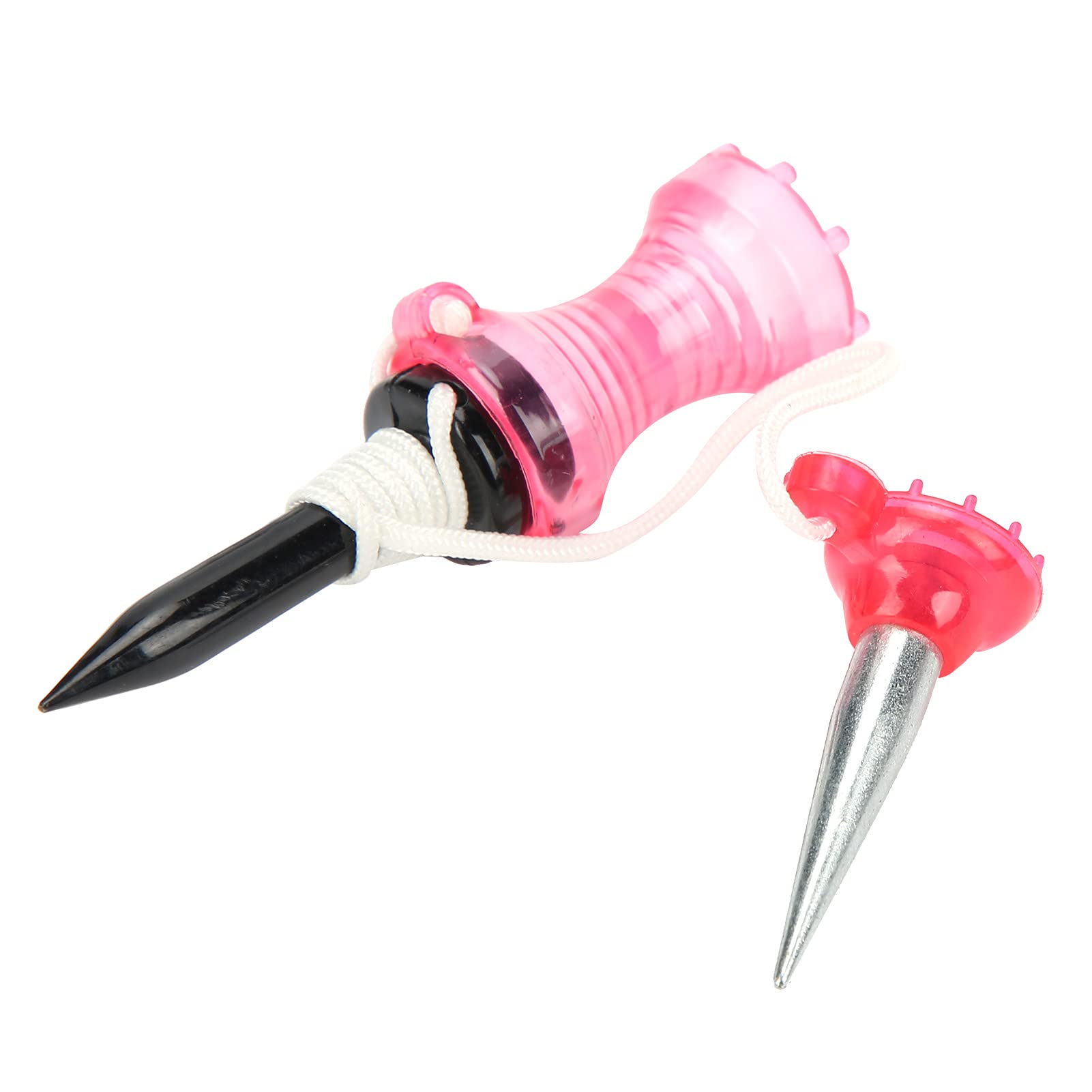 Plastic Tees, Simple Convenient ‑resistance Practical Tees Set for Training for Lover(Pink)