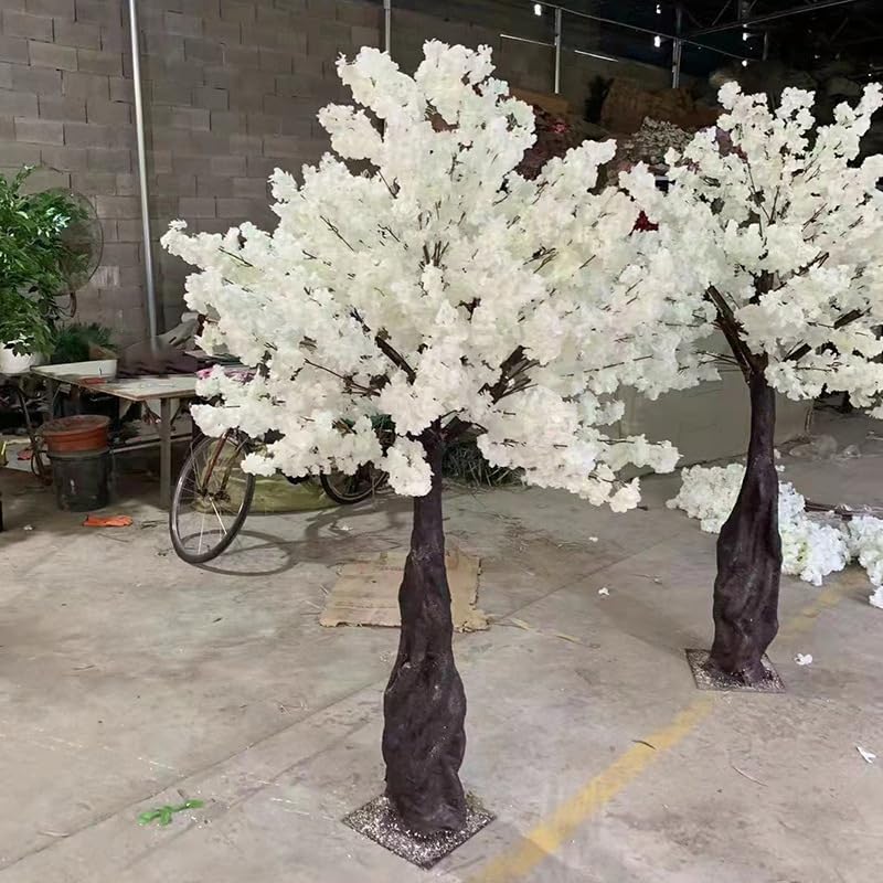 Cerisier artificiel rose de 150 cm pour décoration de mariage au sol