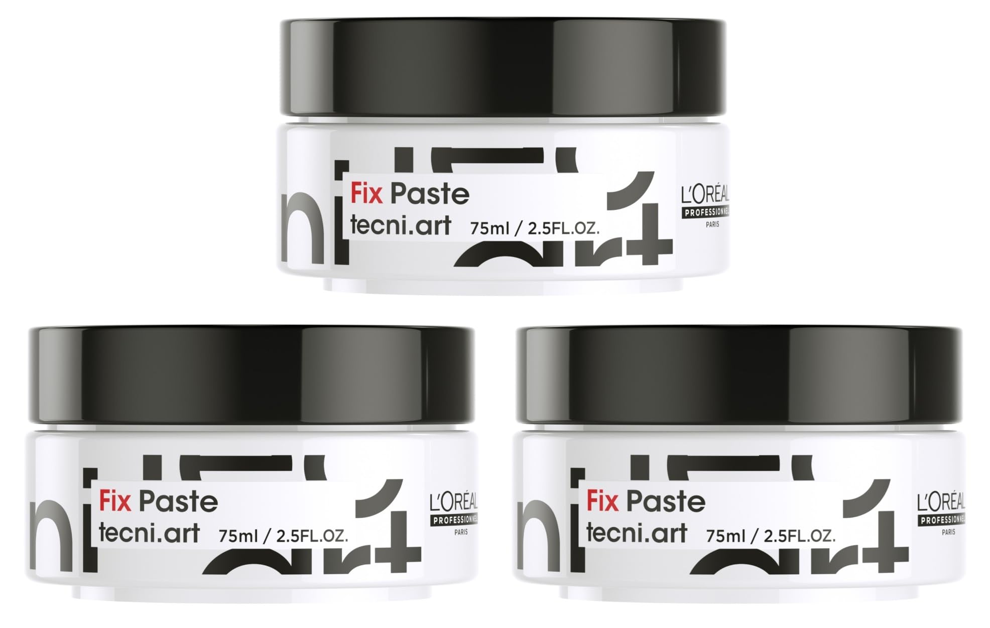 3er Loreal Professionnel Homme Fix Paste 75 ml