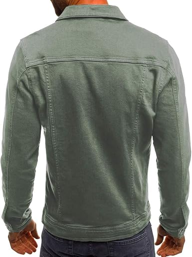 Mens Denim Jacket, Men's Denim Solid 