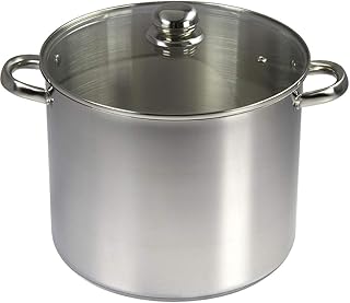 Baumalu 342654 - Pentola alta con coperchio, 13,5 L, diametro: 28 cm