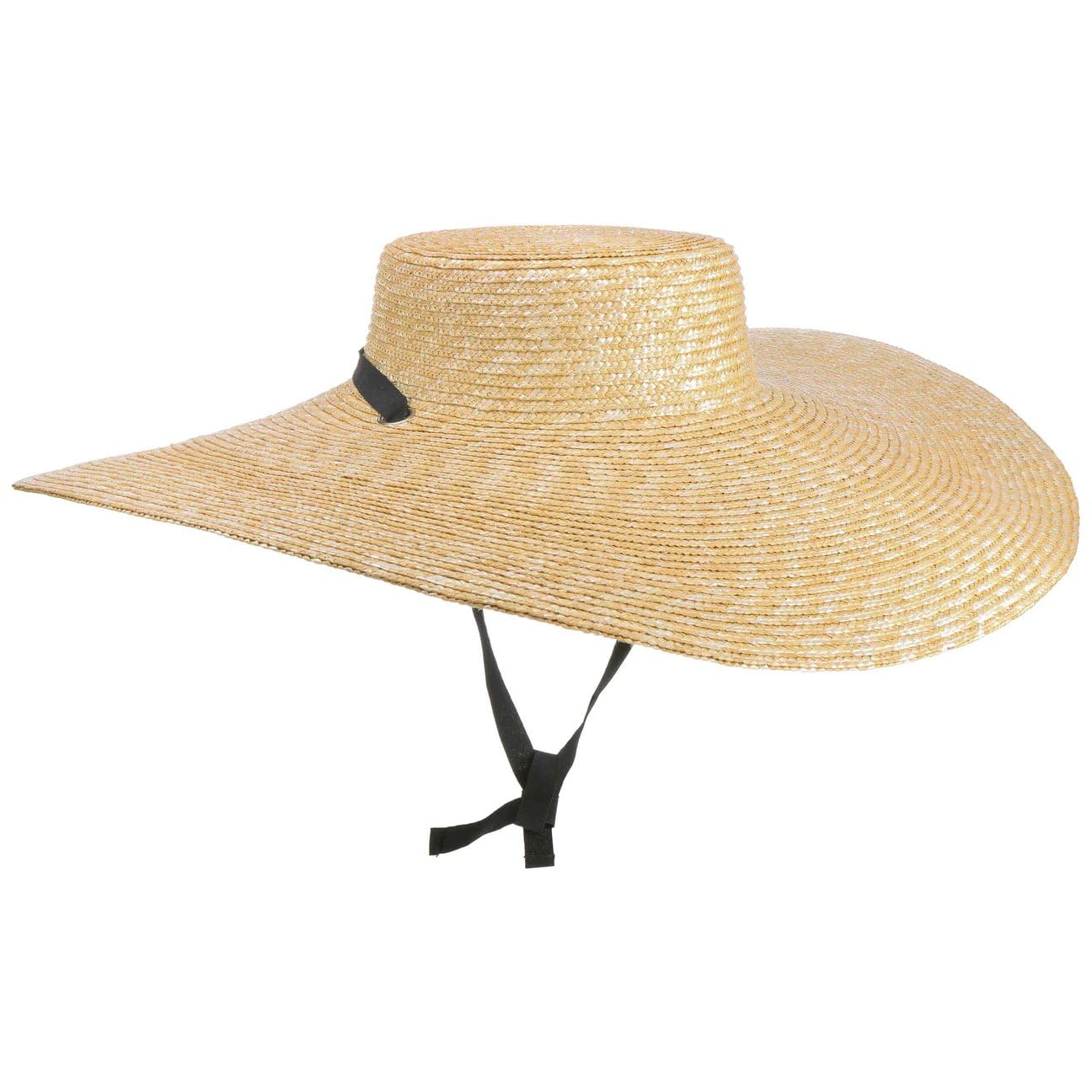 LIERYS Giant Cappello di Paglia a Tesa Larga Prodotto in UE Donna Primavera Estate