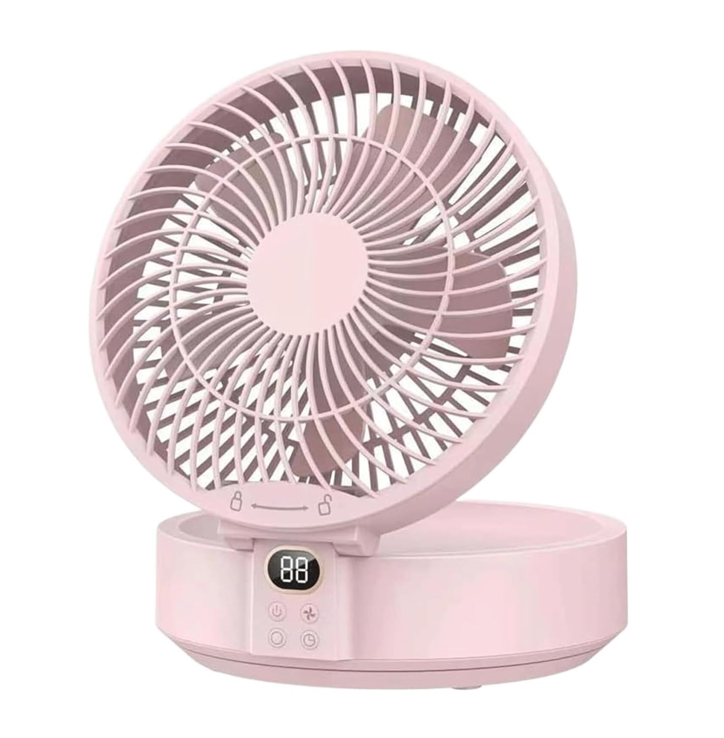 Ventilateur mural et à main contre la chaleur au bureau et au lit