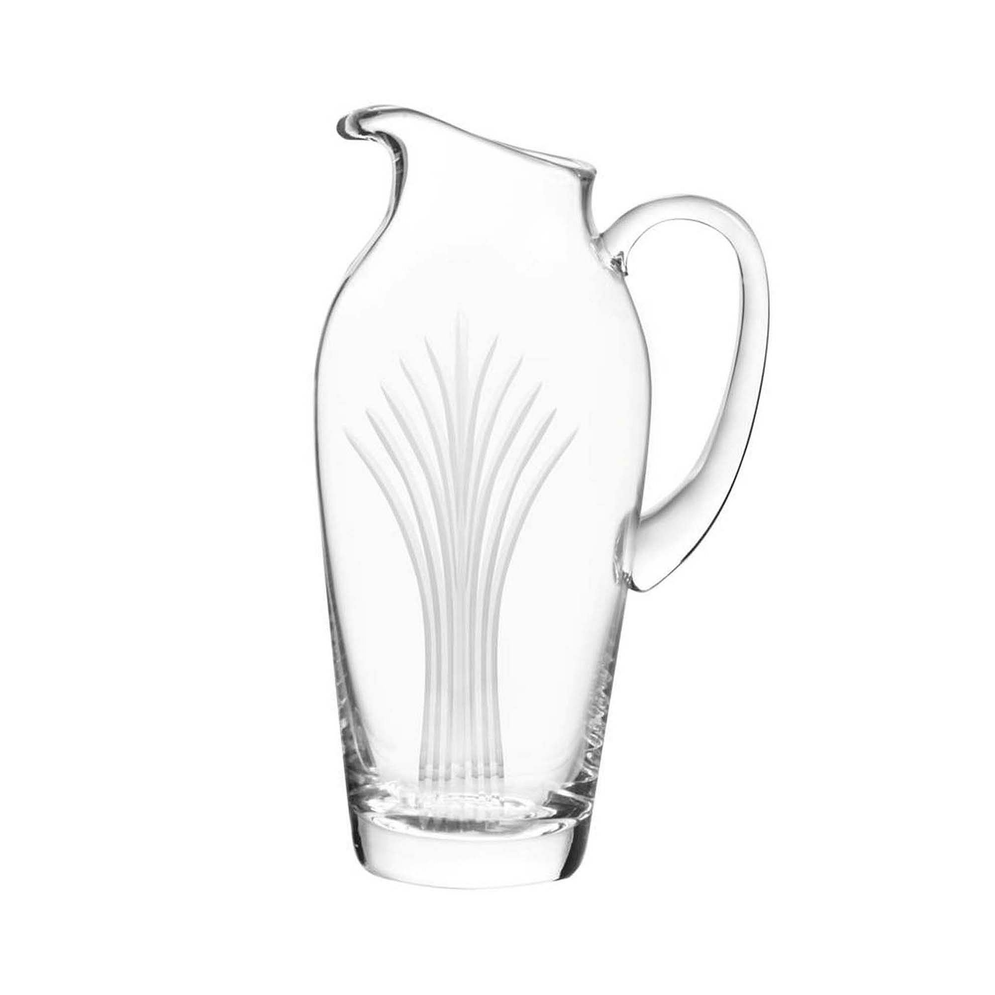 QualiaGlass Q291108 Water Glass Pitcher, 60 ounces