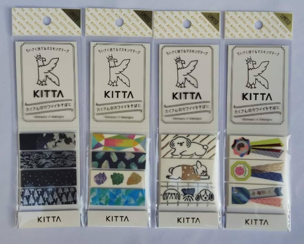 新品未使用未開封‼　キングジム　KITTA マスキングテープ まとめ売り KITTA Special KITPP001 コレクション3｜キングジム公式ストア