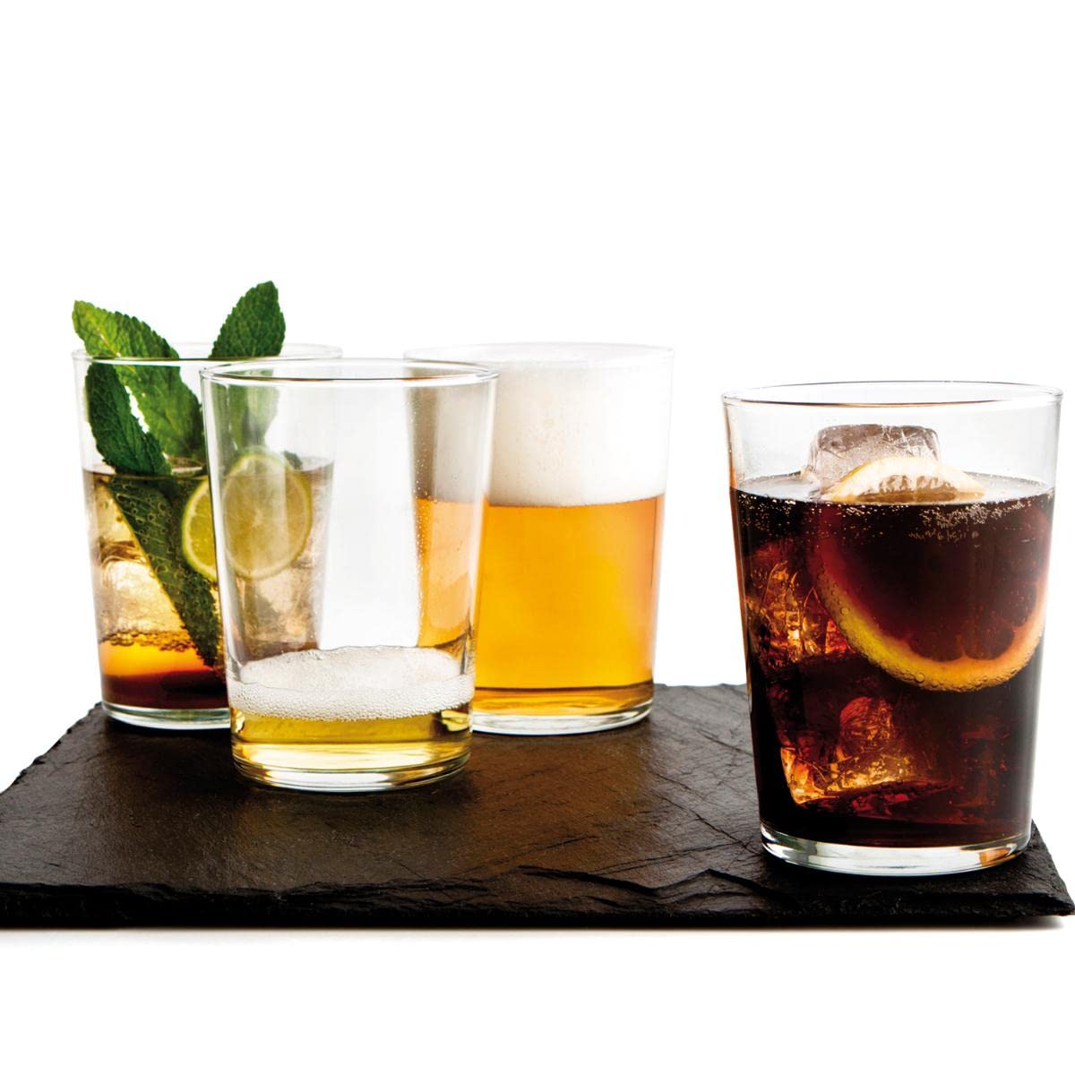 Luminarc Sidra Set 16 Bicchieri Alti Vetro 53cl Trasparente