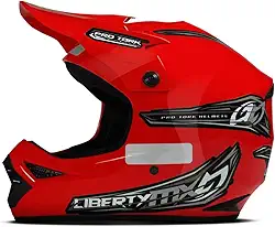 Capacete Motocross Pro Tork Liberty Mx Pro Tam. 58 Vermelho