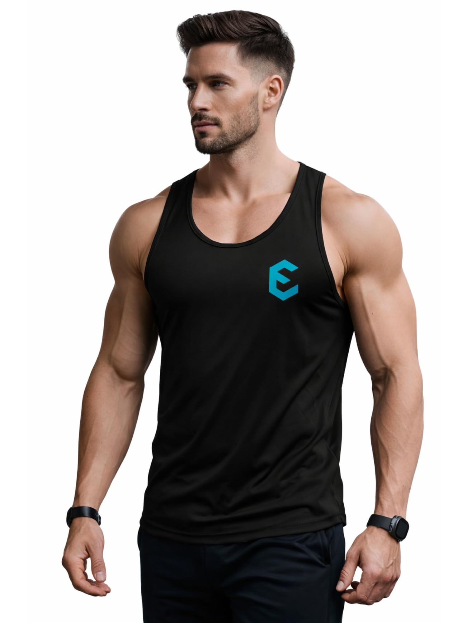 3Colors Men’s Sleeveless Gym Vest | Athletic Workout Tank Top | Breathable Sportswear for Training & Fitness-NCUT Cruise-picture-23