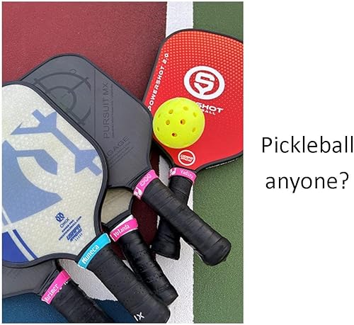 Miniatura 3 de Bandas de agarre de silicona personalizadas pickleball, tenis, pádel, tenis de playa, paletas, raquetas, bates de béisbol, palos de hockey