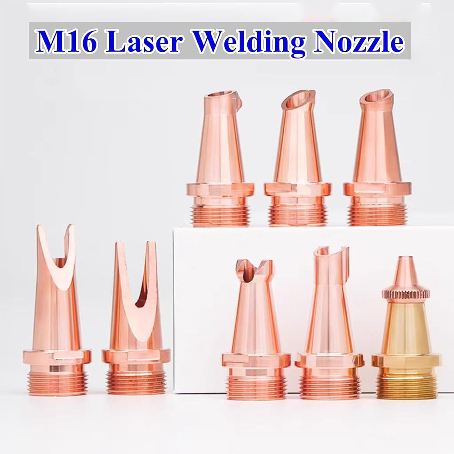 M16 laser welding copper nozzle, used for SUP handheld laser welding gun (AS -12-5PCS)