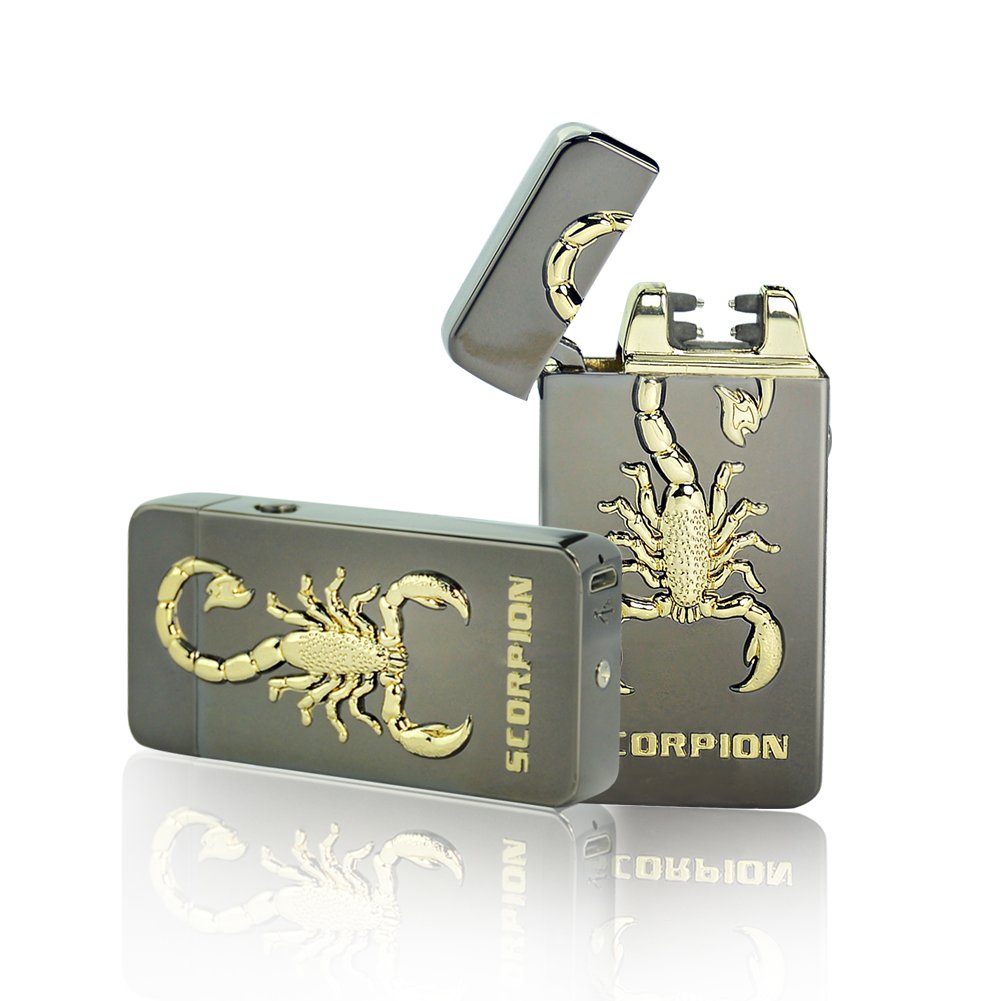 Electric Lighter,Wood-USB Rechargeable Flameless Windproof Arc Lighter,No Gas Mini Pocket Ignition Lighter for Men Best Present