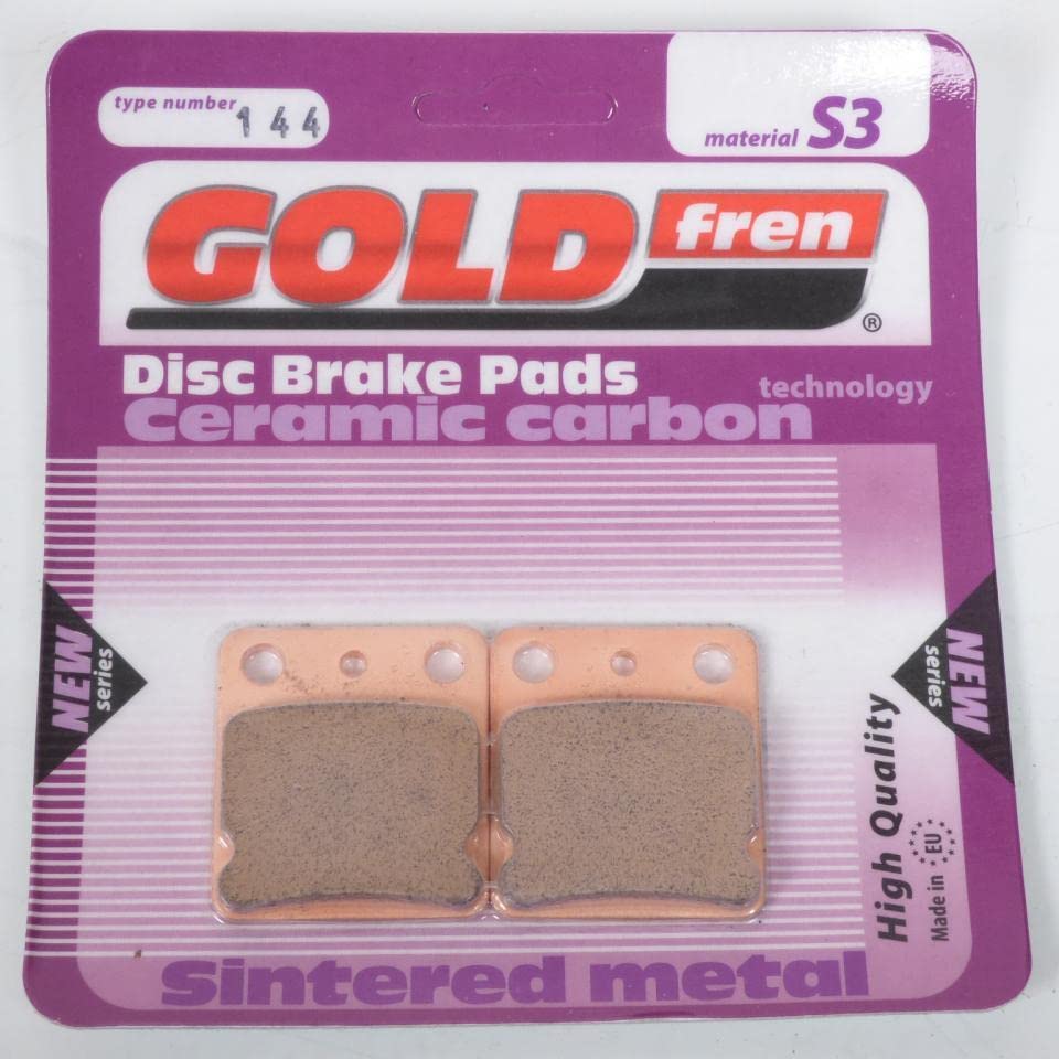 Plaquette de frein Gold Fren pour réparer le freinage avant du Sinnis Matrix