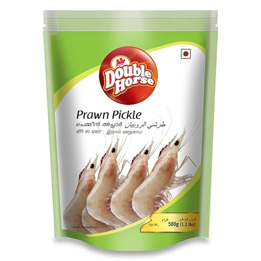 Authentic Kerala Style Prawn Pickle 500 Grams | Export Quality| Chemeen Pickle|Jheenga Achaar|Non-Veg Pickle |Hot & Spicy | Home Made