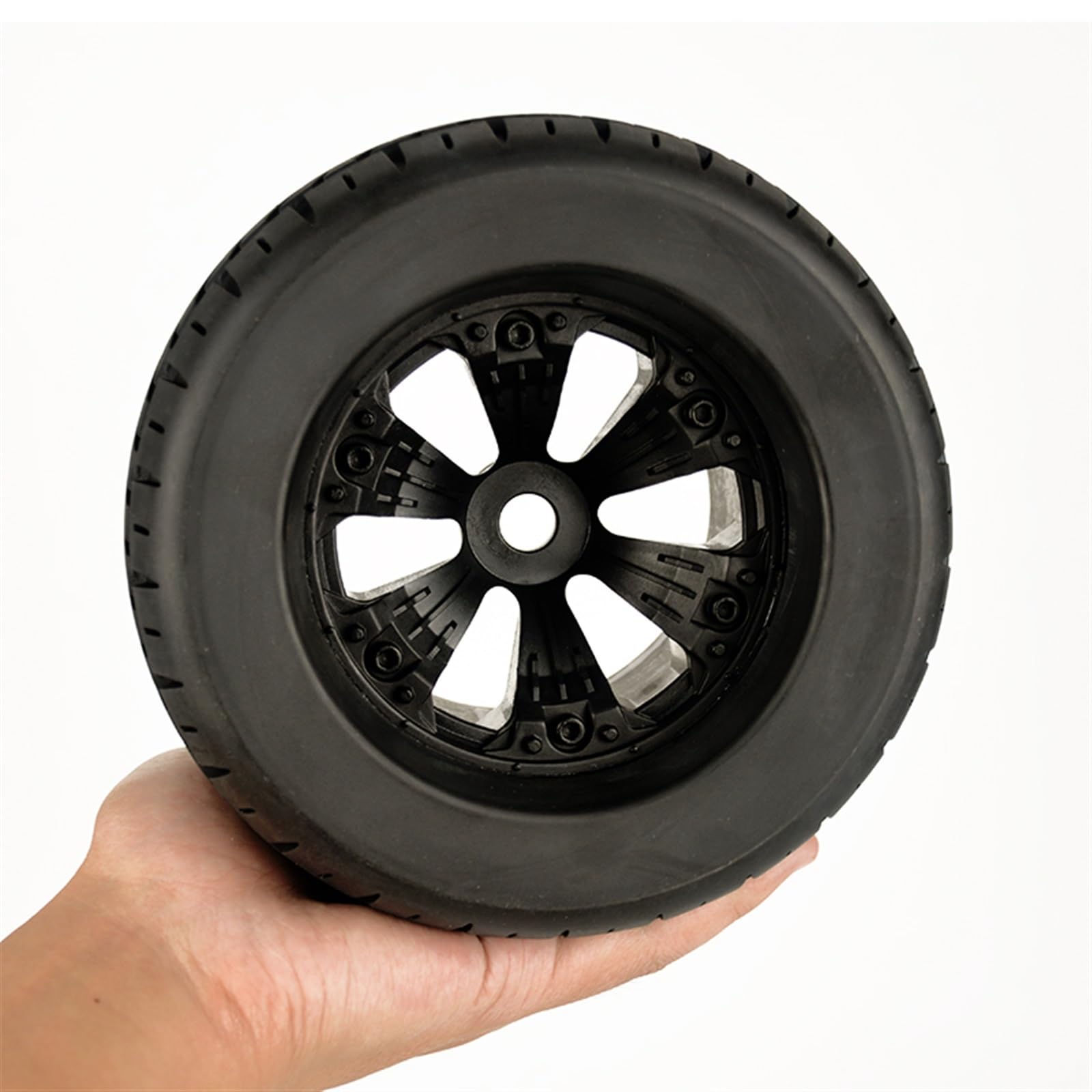 Für A8021 1/8 RC Ferngesteuerten Modellautos Für Monster Flat Sports Tire Road Tires Rad 17 Mm Adapter 165 Mm * 104 Mm Modifizierte Teile Räder