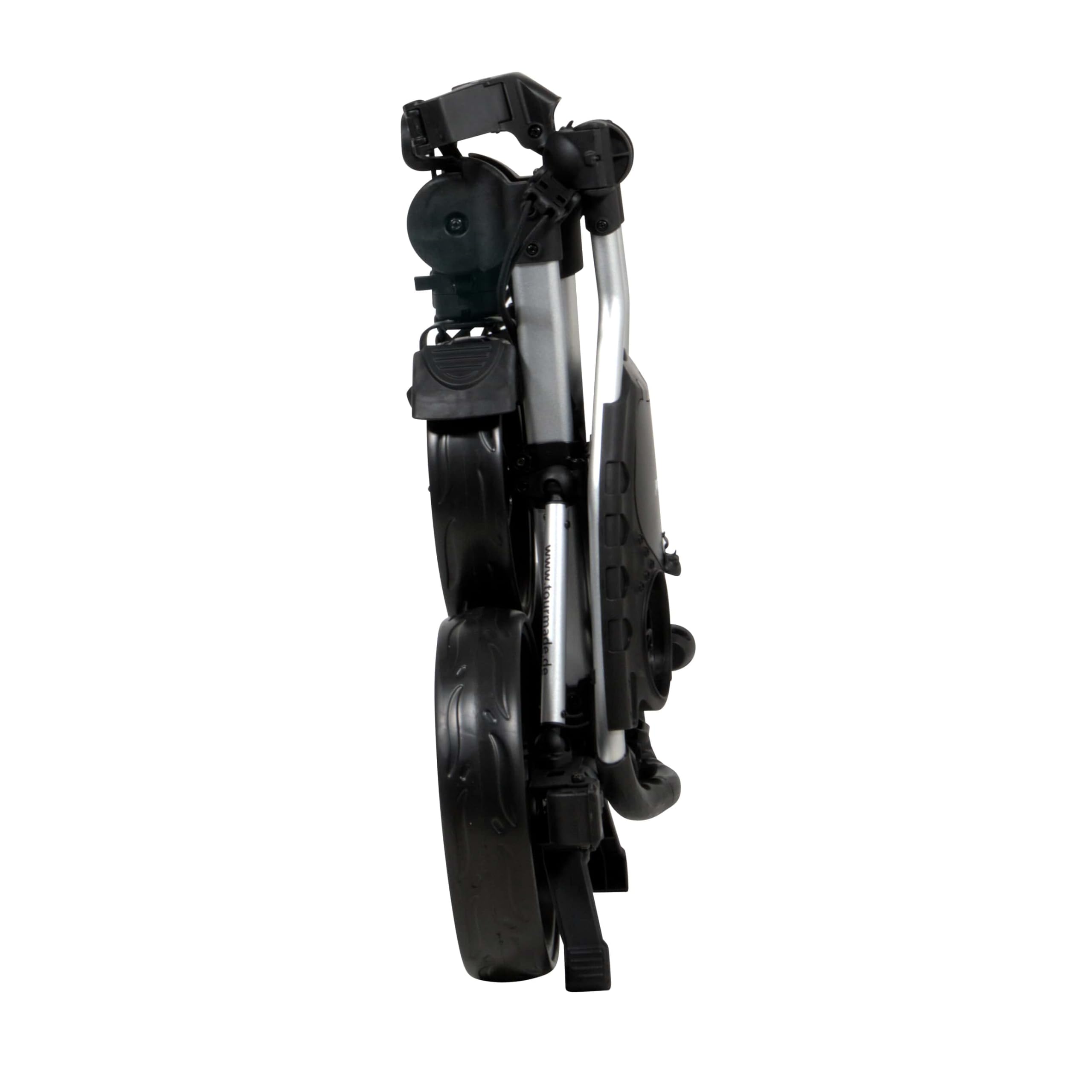 tour made RT-140/150 & 160 Carrello da golf pieghevole I Carrello da golf a spinta a 3 ruote I Carico utile fino a 25 kg I Qualità di marca tedesca I Numerosi accessori inclusi