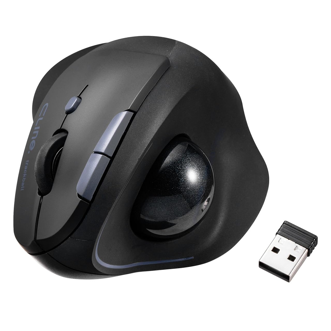 Amazon | イーサプライ トラックボールマウス Bluetooth 2.4GHz