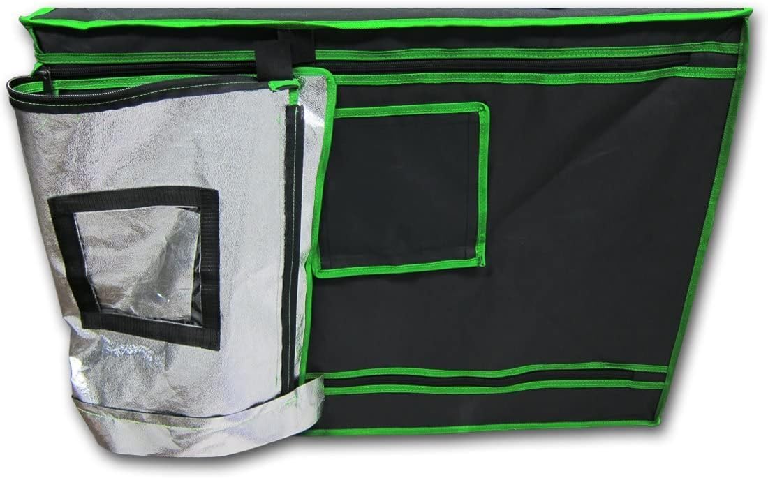 32x32x24 Reflective Indoor Grow Tent 2x2 - Mylar Grow Tent - for Indoor Grow Room - Hydroponics Growing Tent - Grow Tents